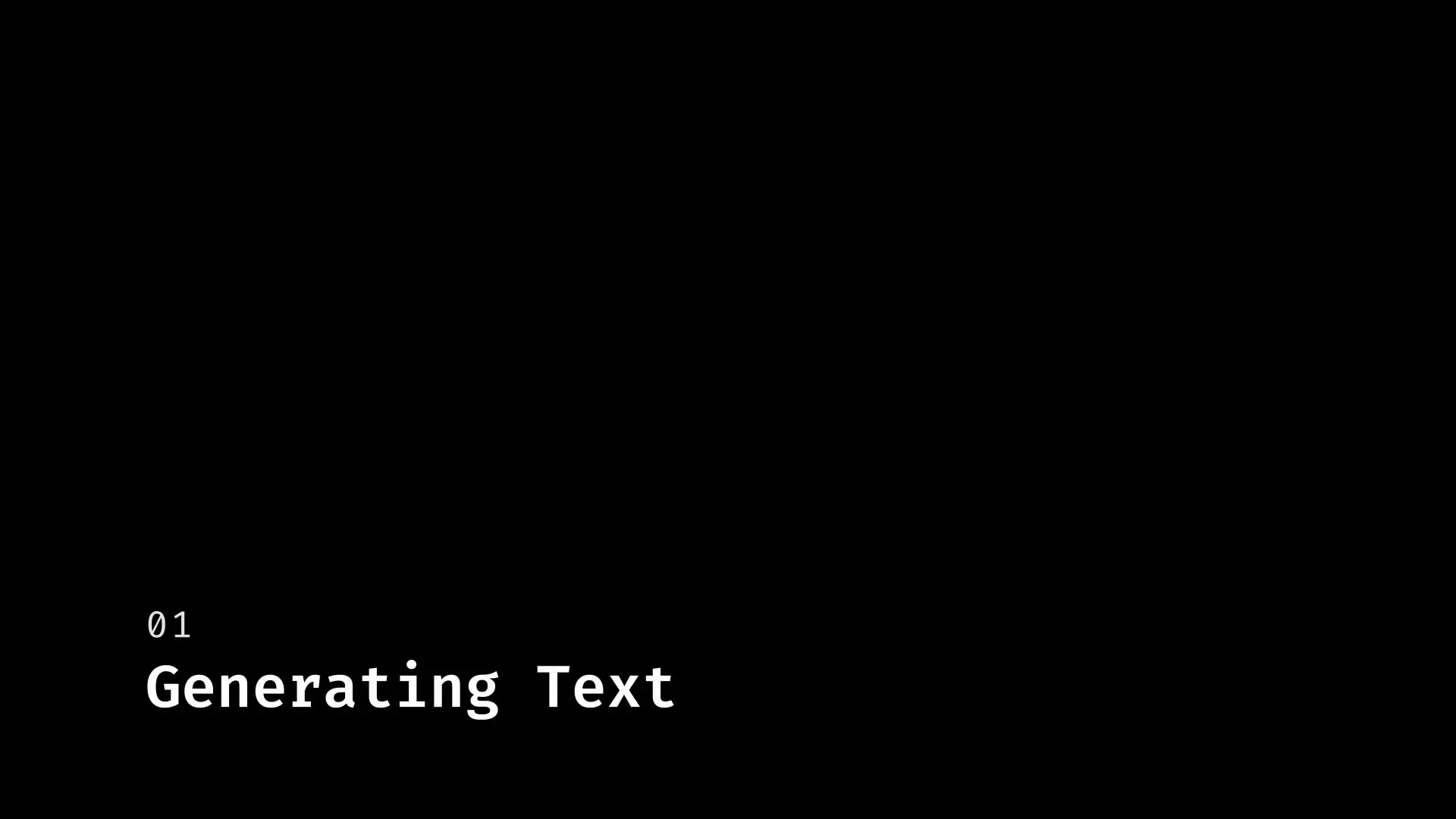 Implementation of basic text generation using Vercel's AI SDK, showing the core functionality for building AI-powered applications with TypeScript