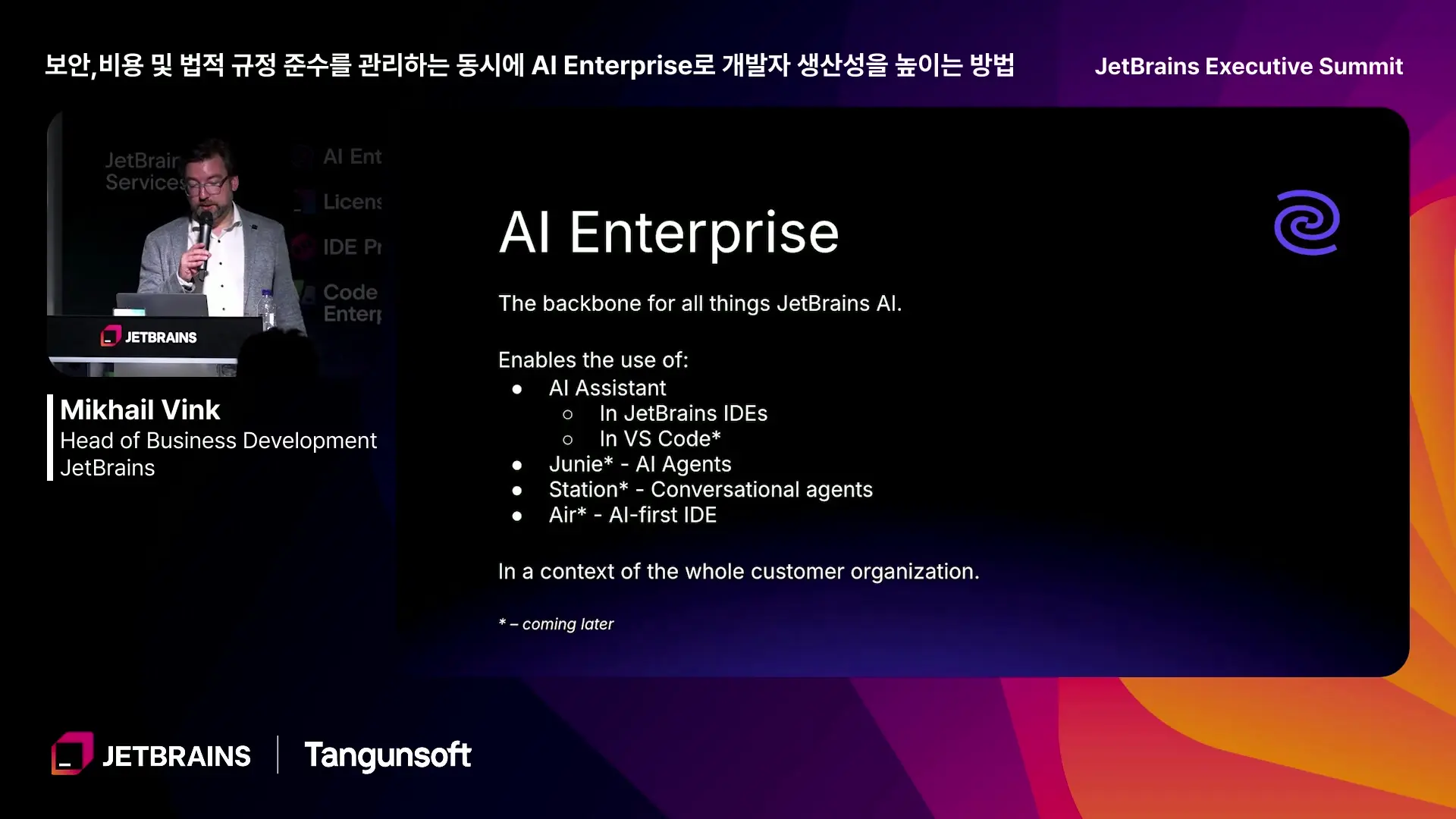JetBrains AI Enterprise provides the backbone for organizational AI capabilities