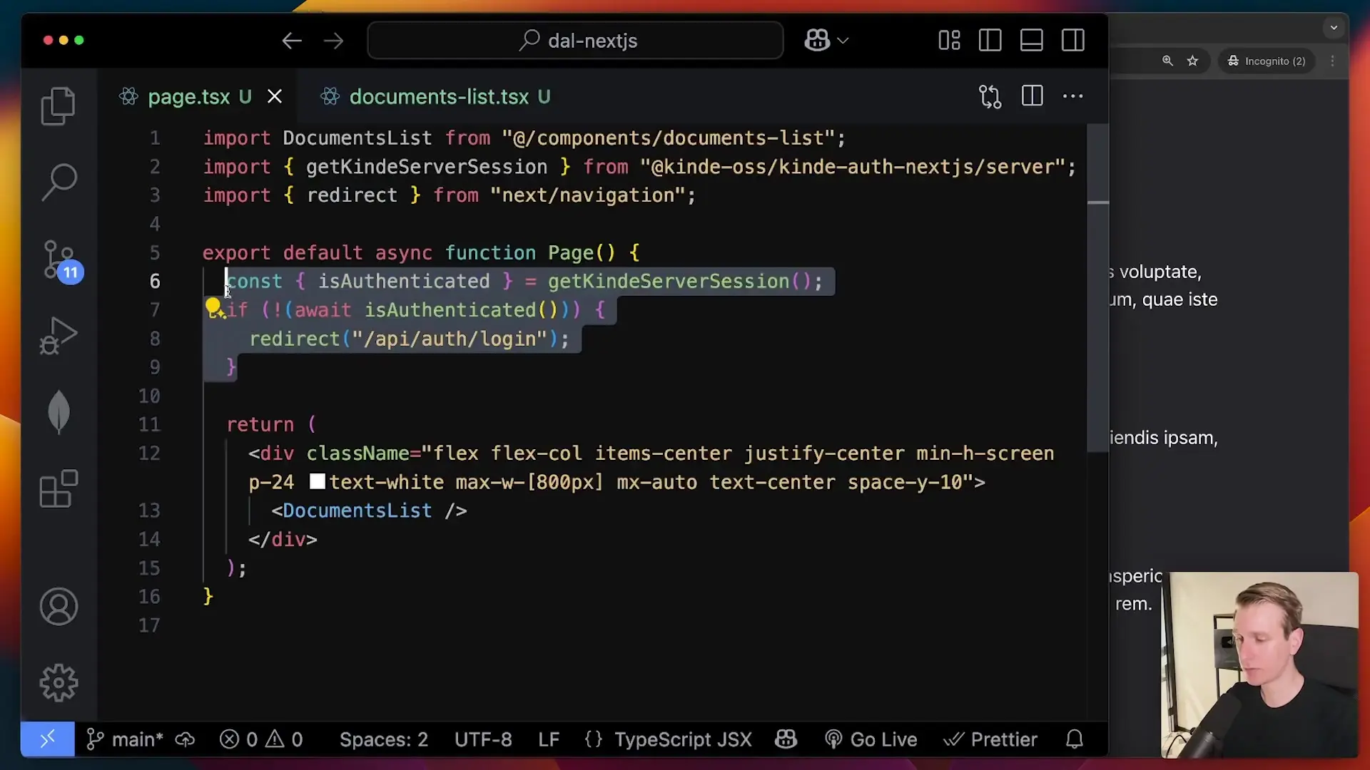Understanding the security implications of different authentication approaches in Next.js
