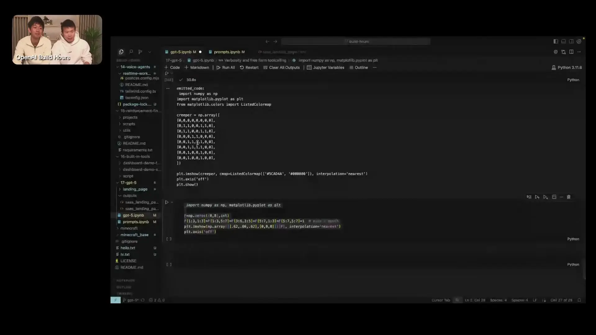 GPT-5 can generate complete code solutions with minimal prompting, streamlining the development process