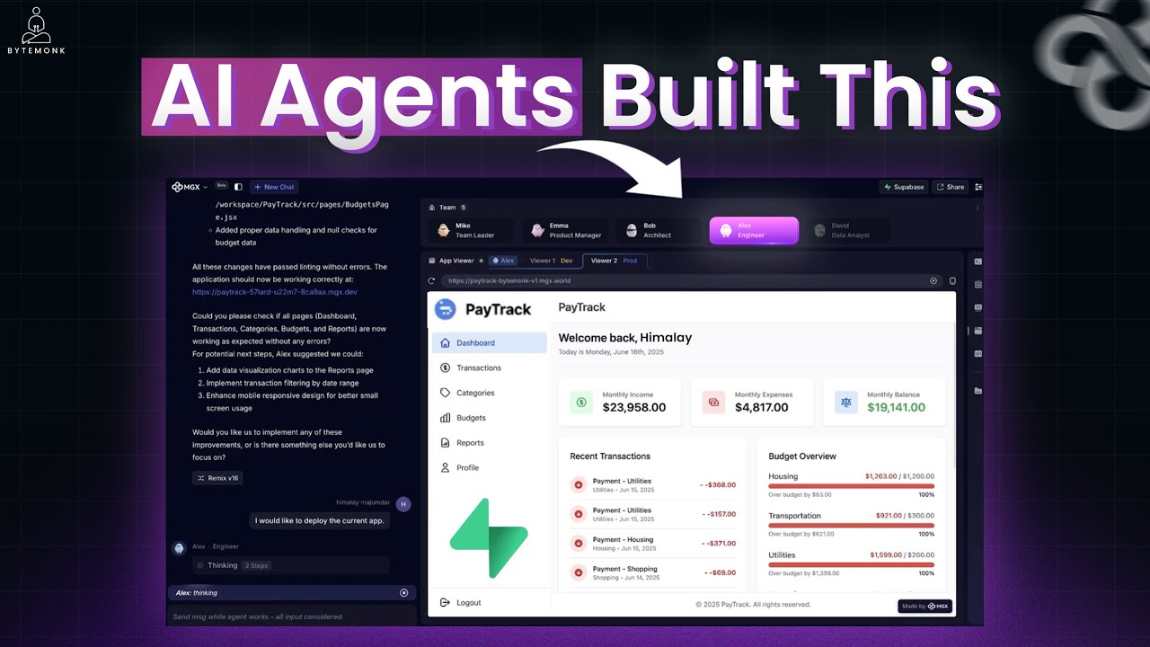 Build a Personal Finance App in Minutes with AI: MetaGPT + Supabase Tutorial