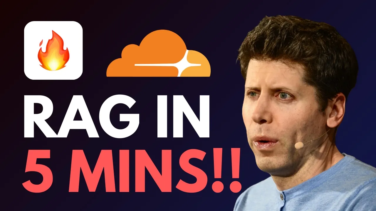 Build a RAG AI System in 5 Minutes with Cloudflare and Firecrawl