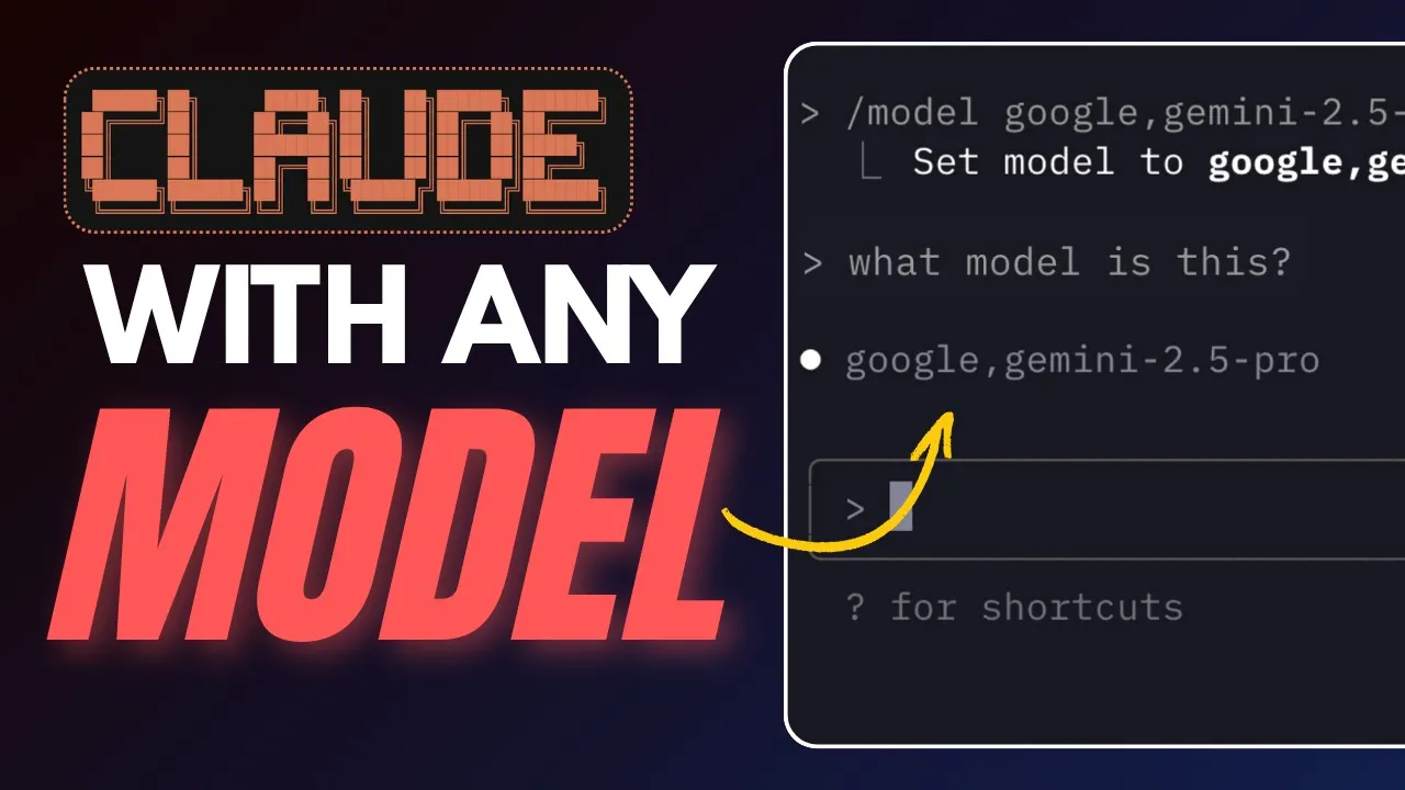 Claude Code Router: How to Use Any AI Model with Claude's Advanced Features