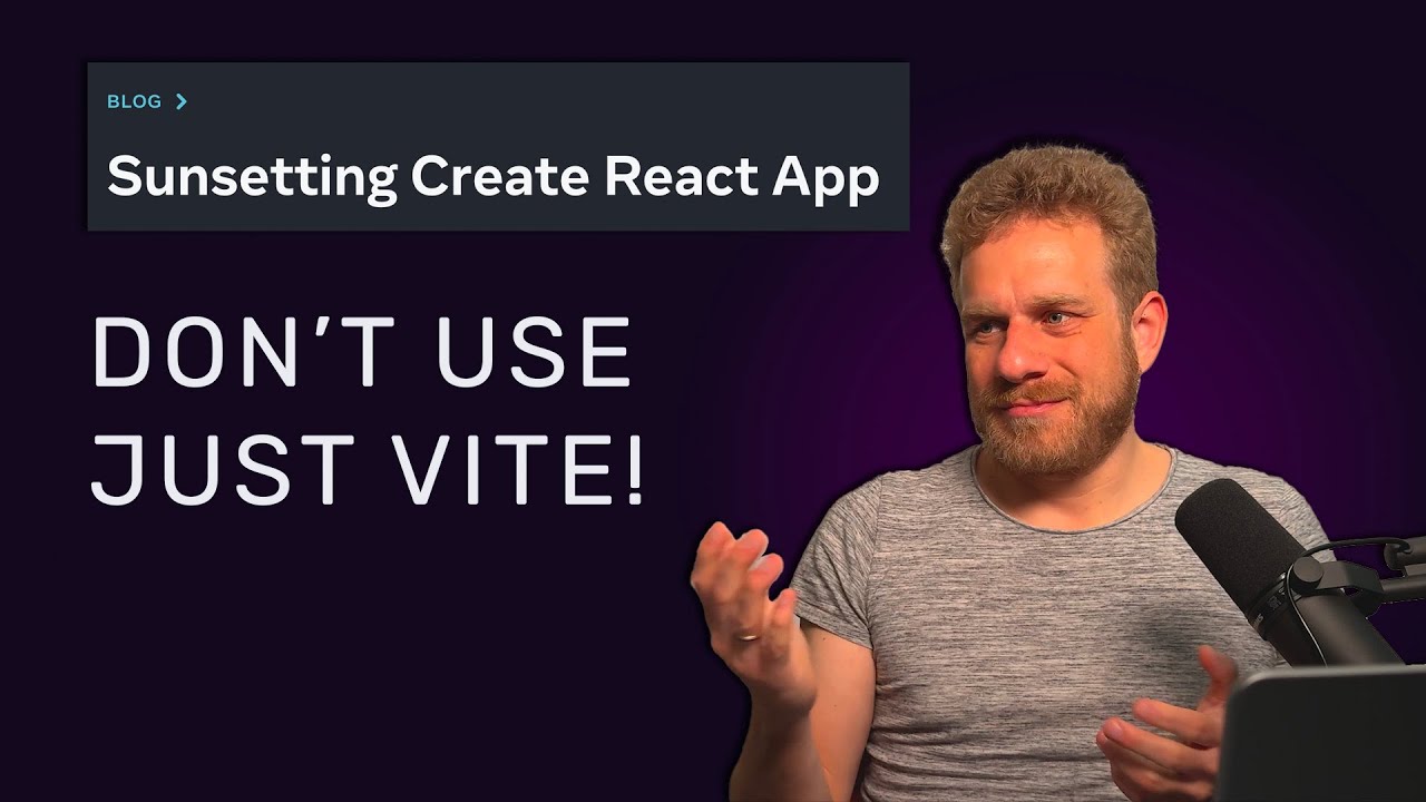 Create React App Deprecated: What Modern Development Practices to Use Instead
