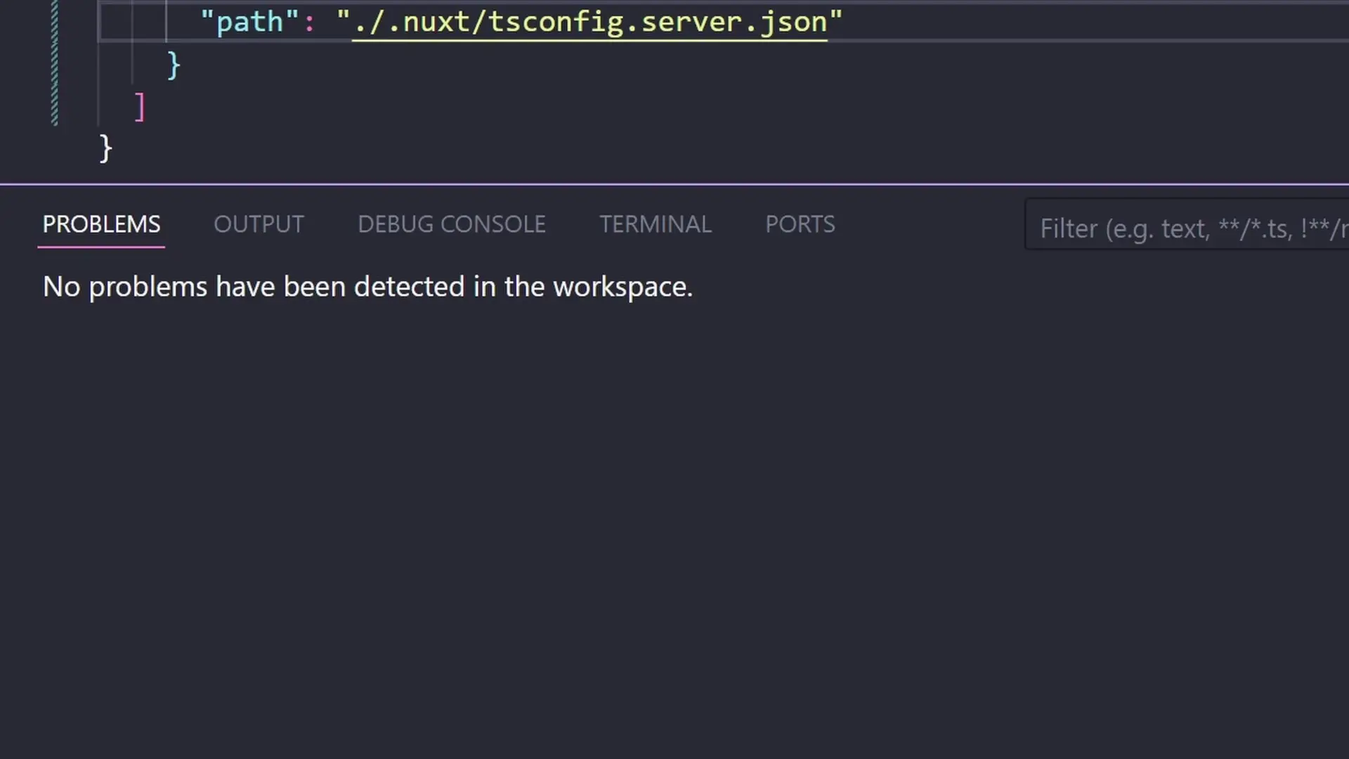 Running the postinstall script generates required TypeScript definitions for Nuxt 4