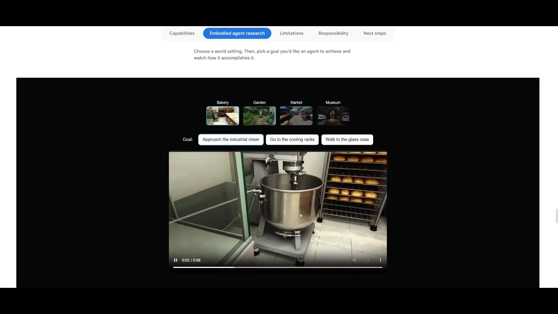 Genie 3 generates detailed environments in real-time as users explore and interact with the world