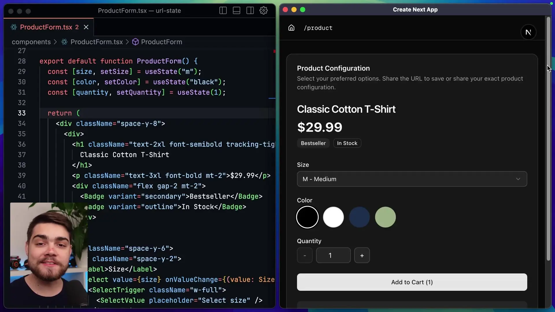 Traditional React state resets on page refresh, creating poor user experience
