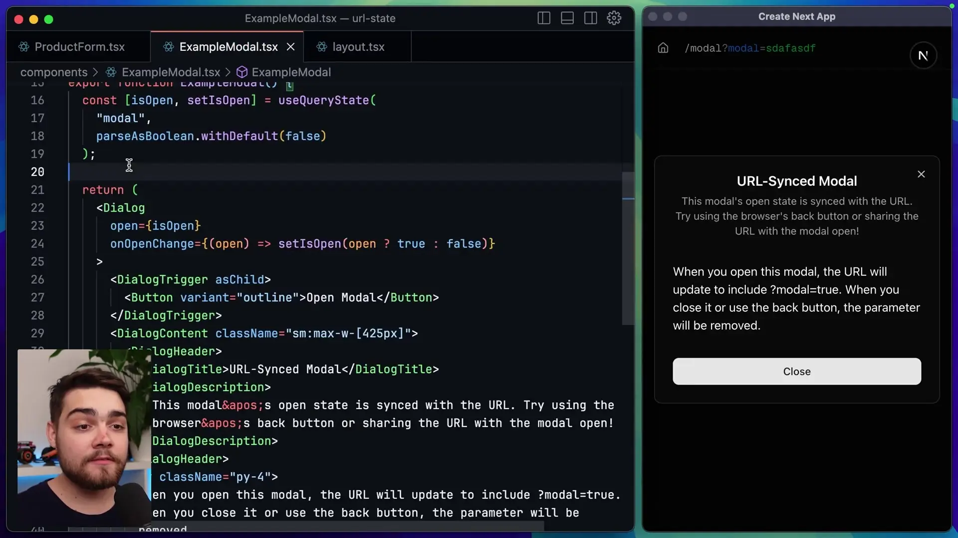 Nux provides type-safe parsing for URL parameters, converting strings to proper data types