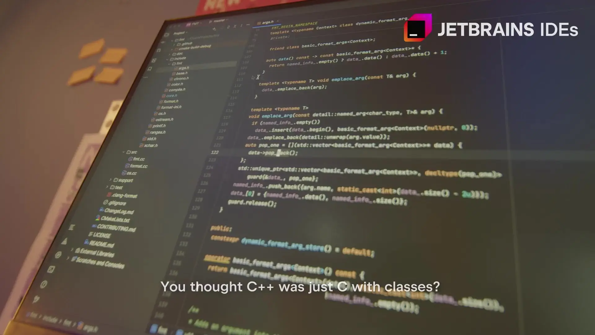 Complex template implementations in C++ showcase the language's capabilities beyond simple class structures