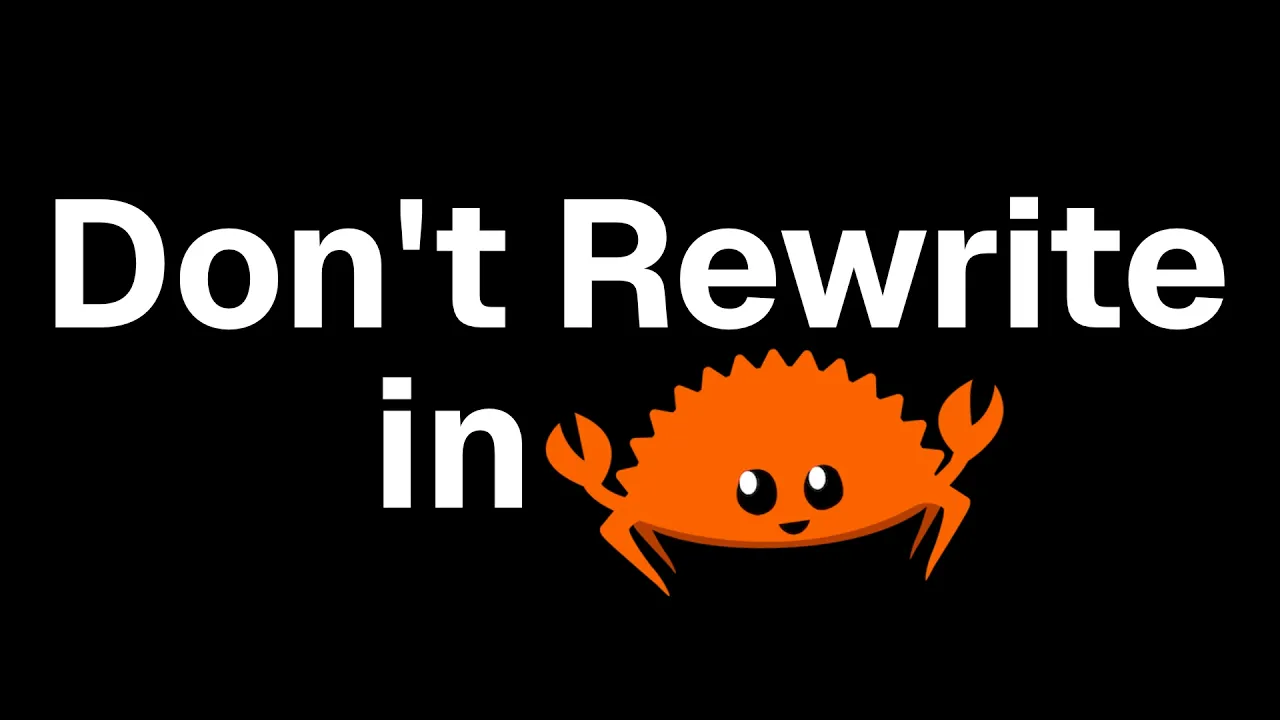 Why JavaScript Is Fast Enough: Stop Rewriting Tools in Other Languages