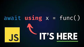 The New JavaScript 'using' Keyword: Write Cleaner Code for Resource Management