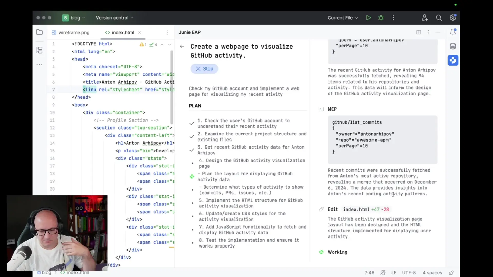 MCP integration enables AI assistants to provide sketch examples of layouts and designs