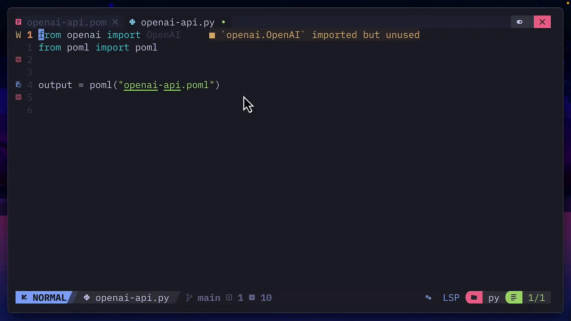 Pummel allows seamless integration with OpenAI SDK and supports multiple output formats for your prompts