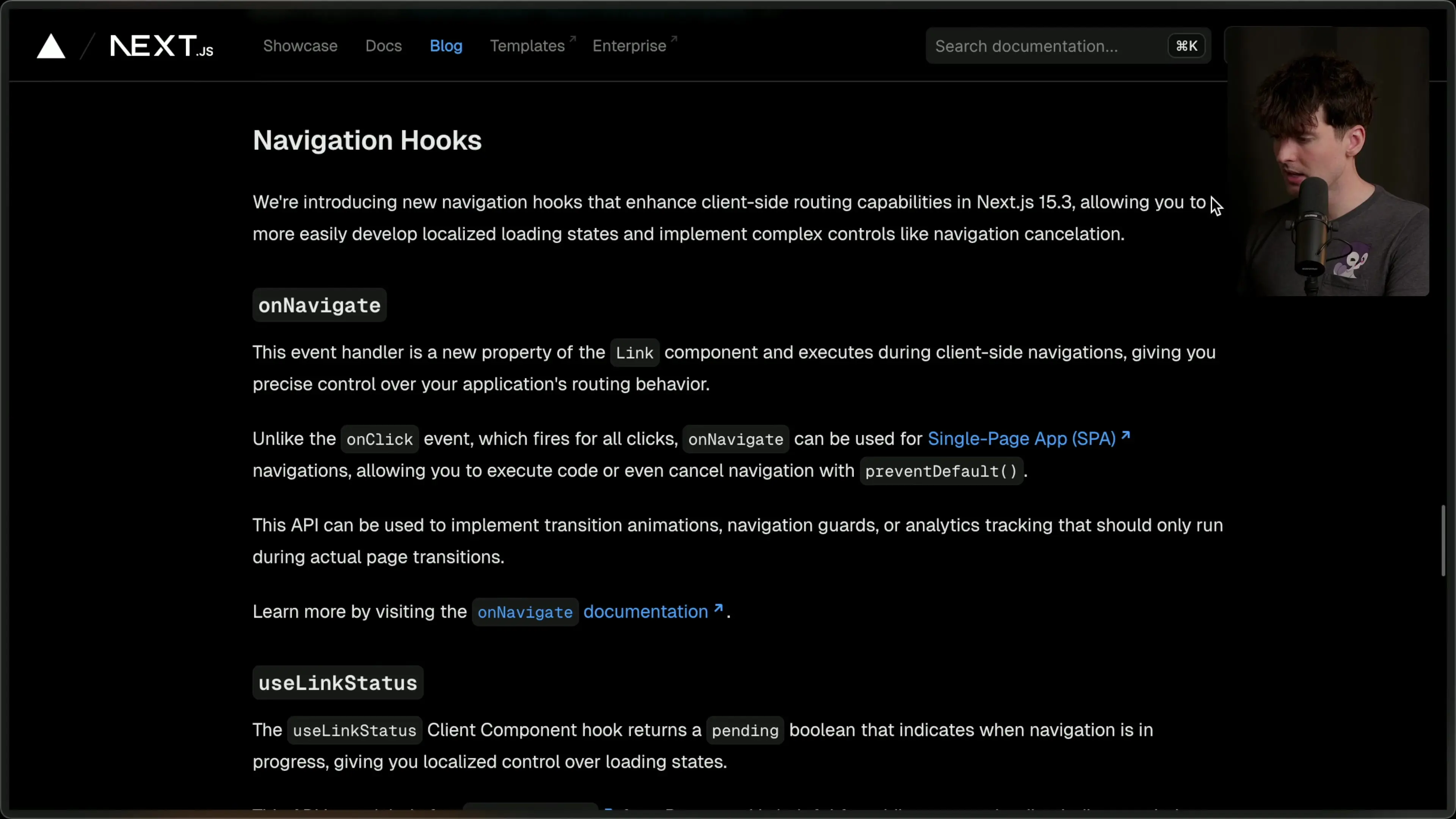 Next.js 15.3 introduces new navigation hooks that give developers precise control over loading states and routing behaviors