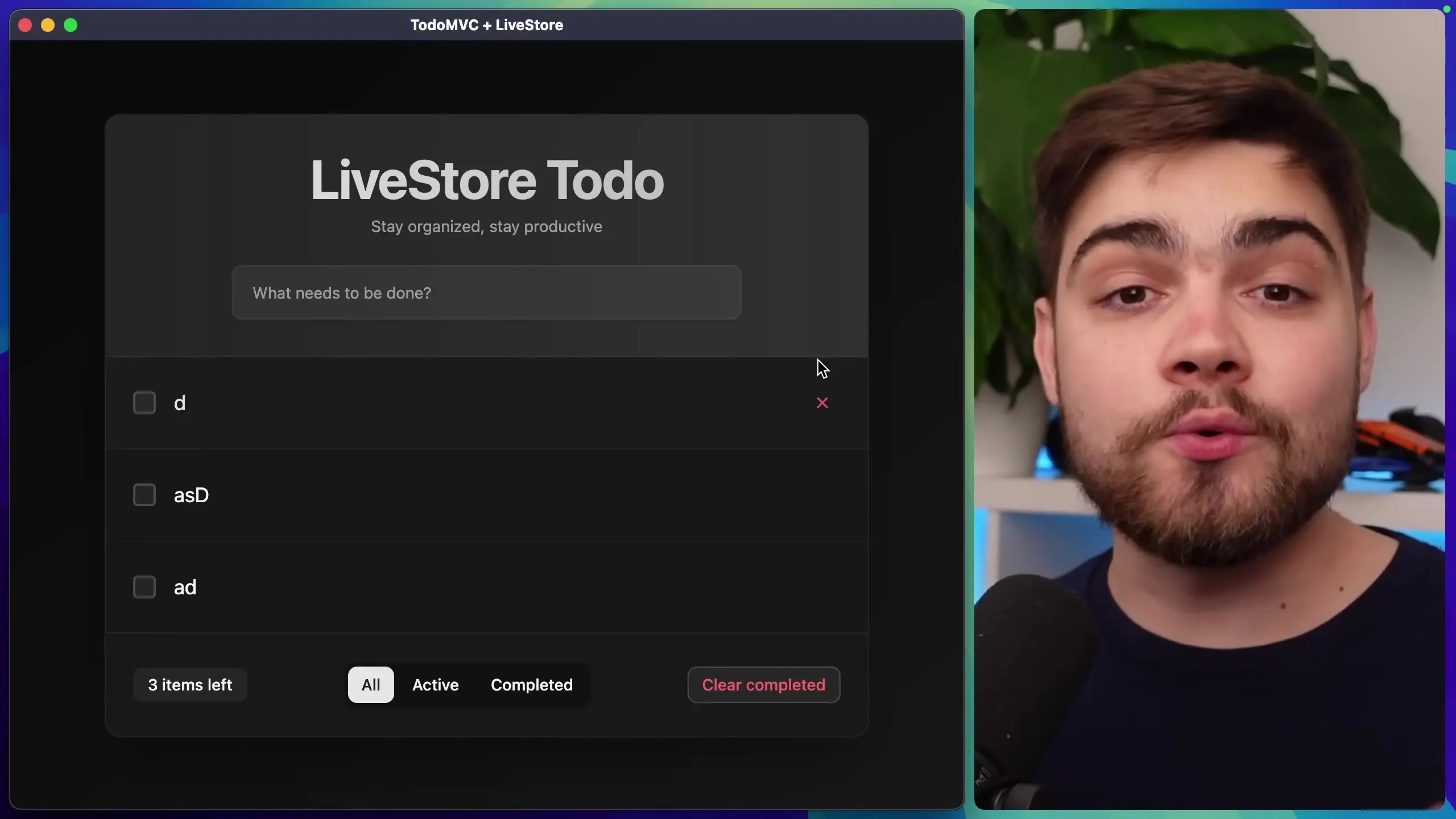 Livestore's local-first approach eliminates the need for optimistic UI updates, creating a more responsive user experience
