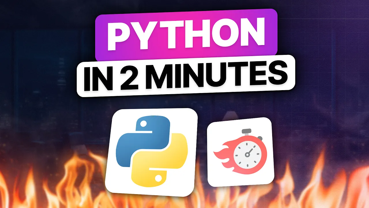 Python Basics for Beginners: Learn Programming in 10 Minutes