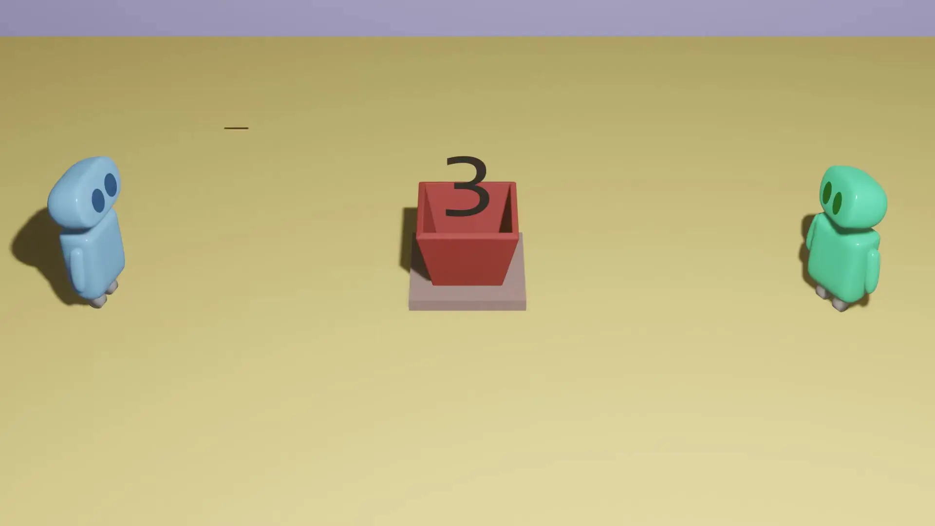 Two programs competing for a shared resource, illustrating how race conditions occur when both attempt to modify the same value simultaneously without proper coordination