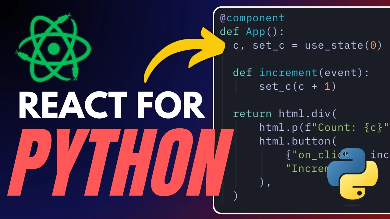 ReactPy: How Python Developers Can Build Reactive UIs Like React