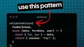 Streamline Next.js Server Actions with Reusable Validation Middleware Pattern