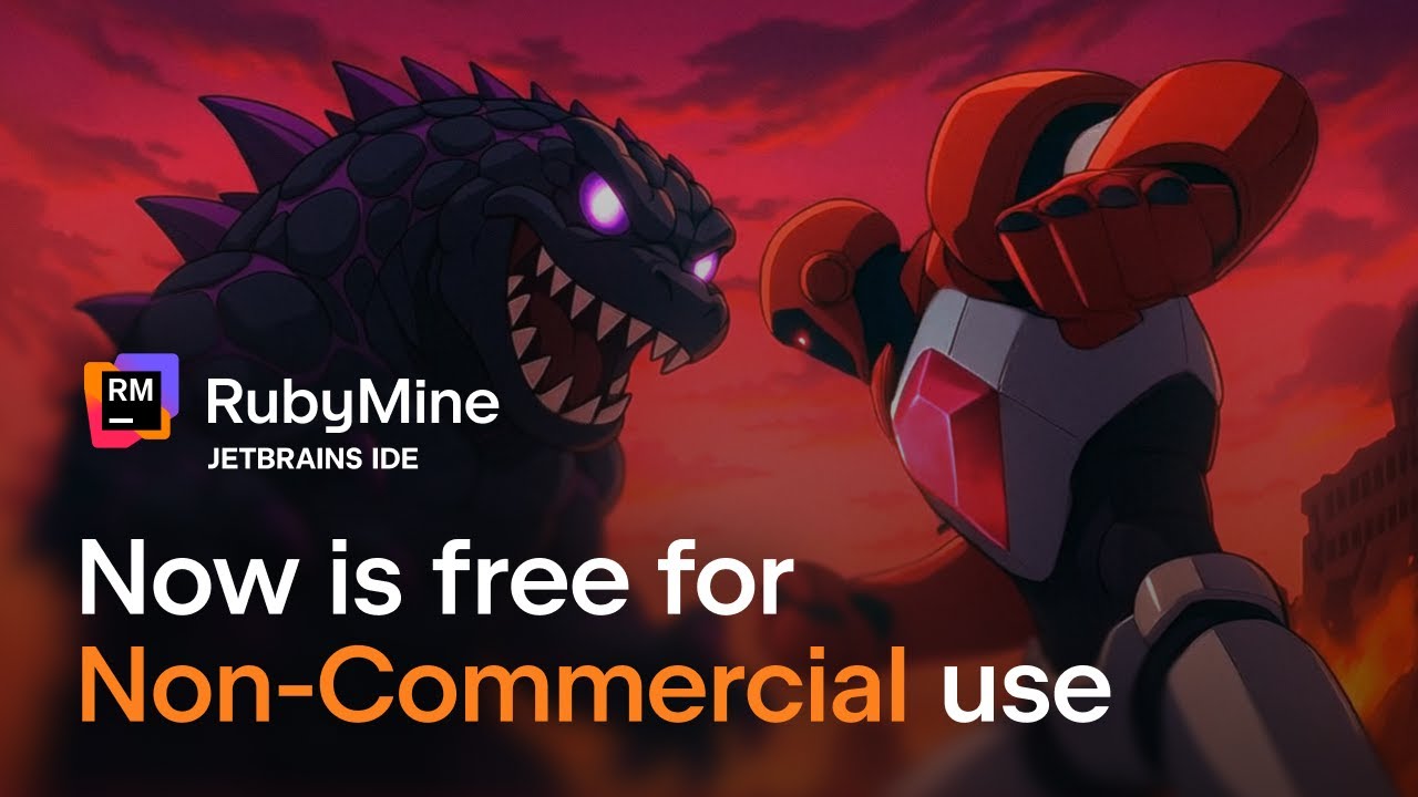 RubyMine Now Free for Non-Commercial Use: Boost Your Ruby Development