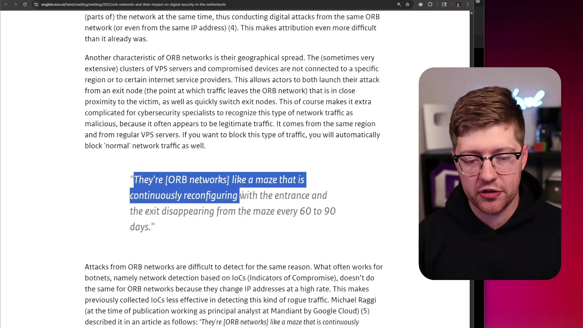 Operational relay box networks continuously reconfigure their structure, making them difficult to detect and dismantle
