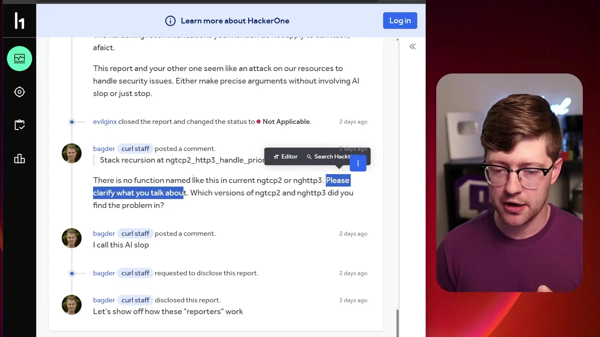AI-generated reports claiming HTTP/3 stream dependency cycle vulnerabilities are creating false alarms in the cybersecurity community, wasting valuable security resources.